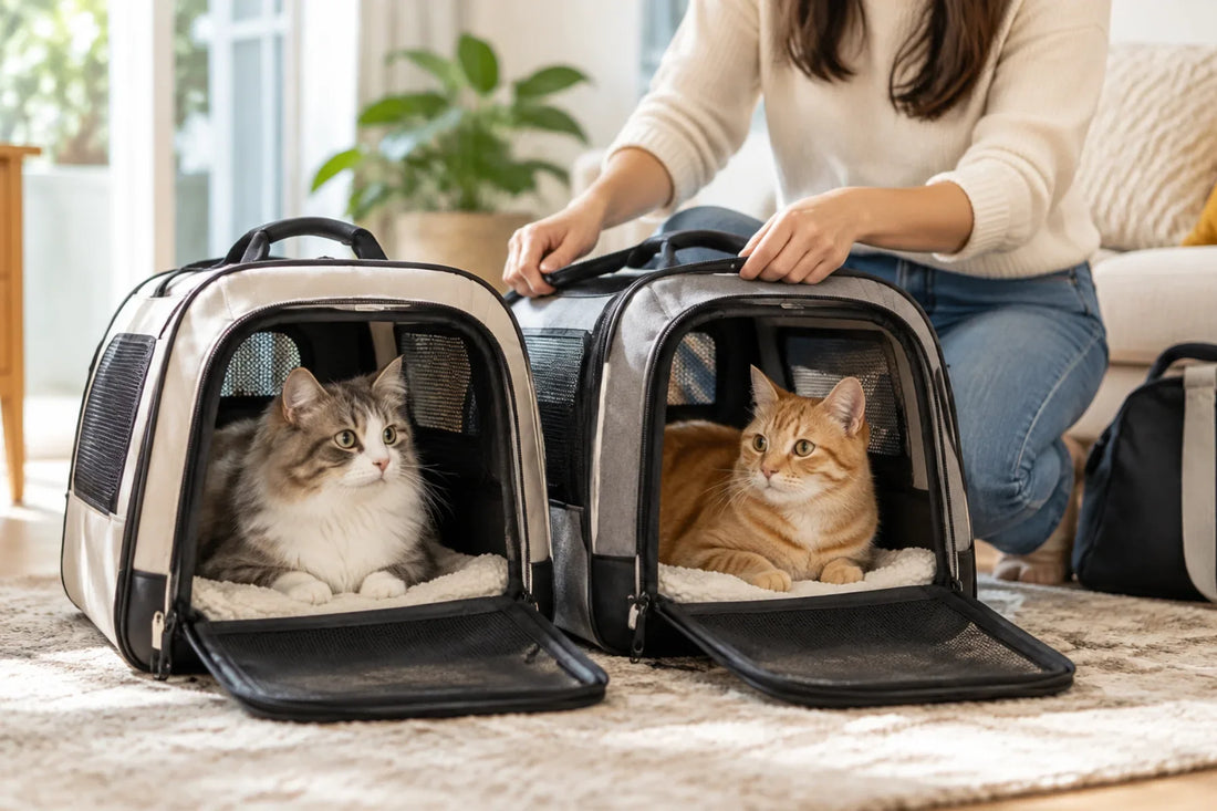 Can You Put Two Cats in One Carrier?